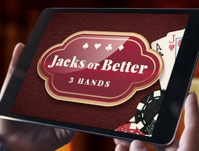 Jacks or Better 3 Hand